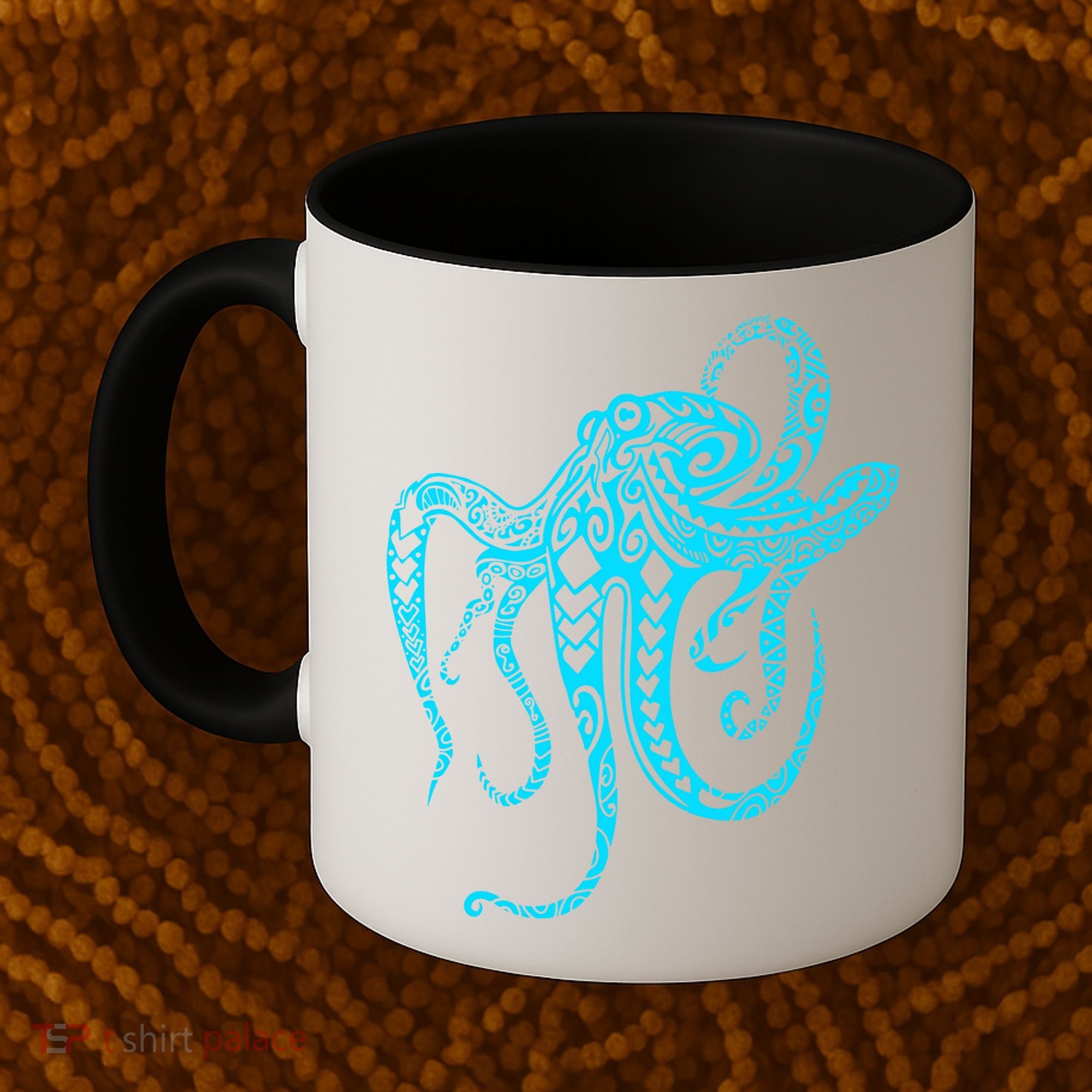 Tribal Octopus Coffee Mug