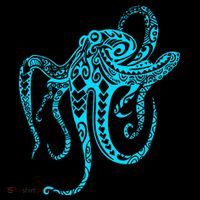 Tribal Octopus Ornament thumb 1