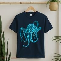 Tribal Octopus T-Shirt thumb 2