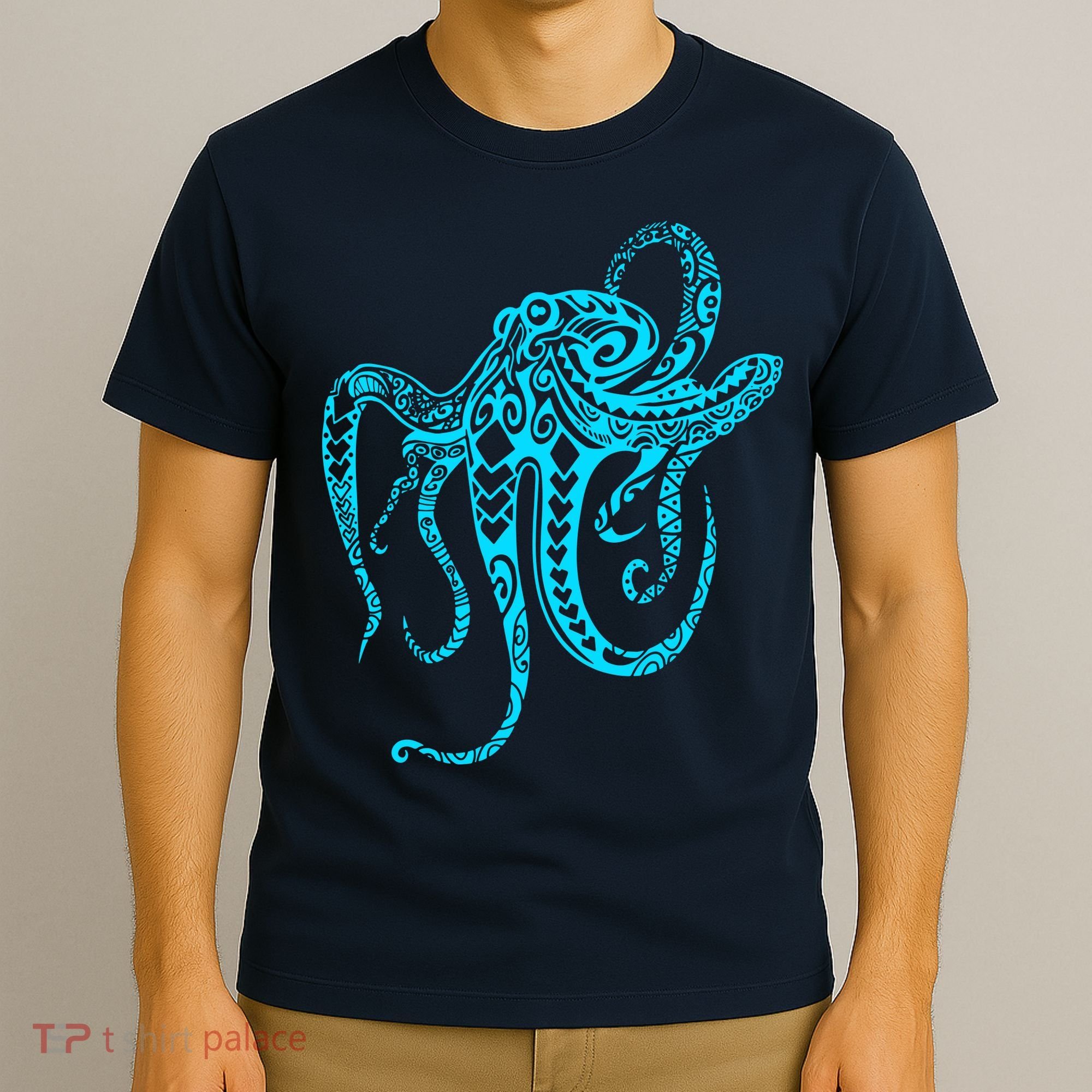Tribal Octopus T-Shirt