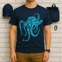 Tribal Octopus T-Shirt thumb 6
