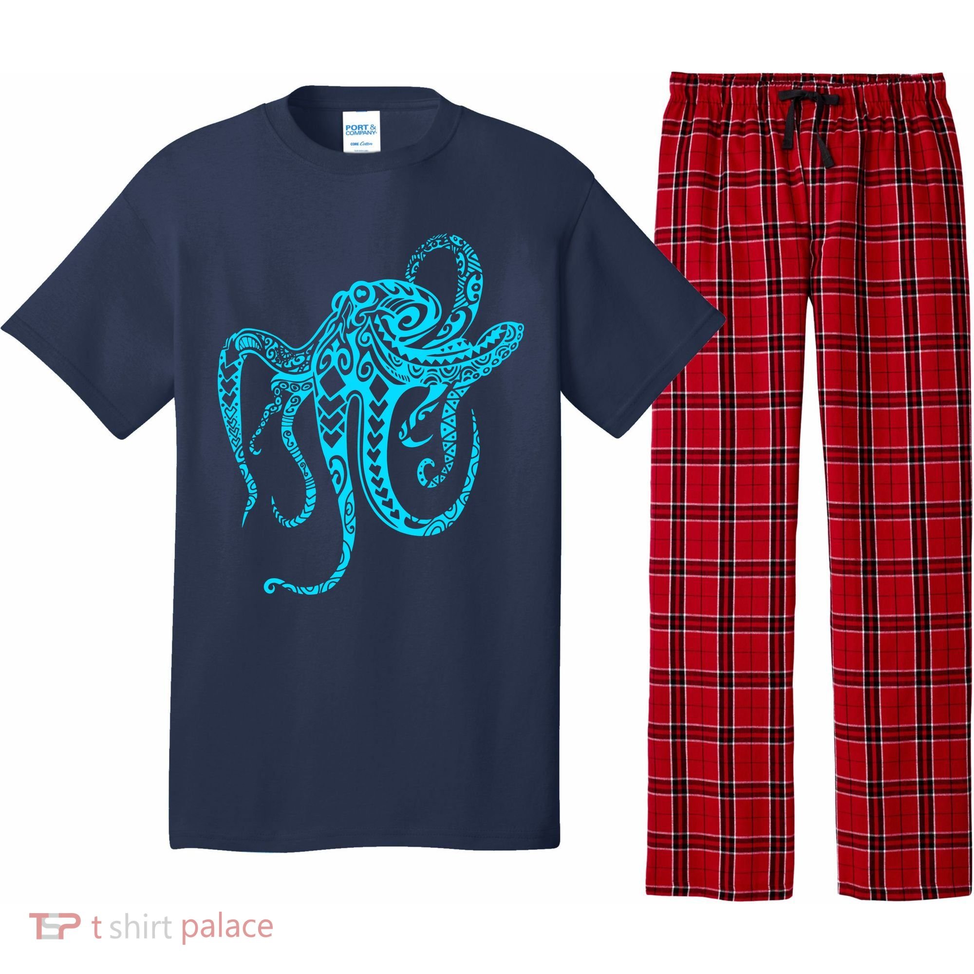 Tribal Octopus Pajama Set