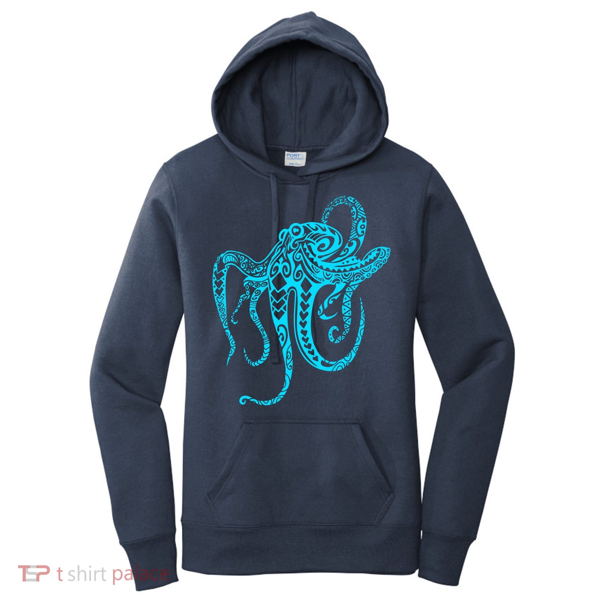 Tribal Octopus Women's Hoodie