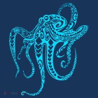 Tribal Octopus Women's Hoodie thumb 2