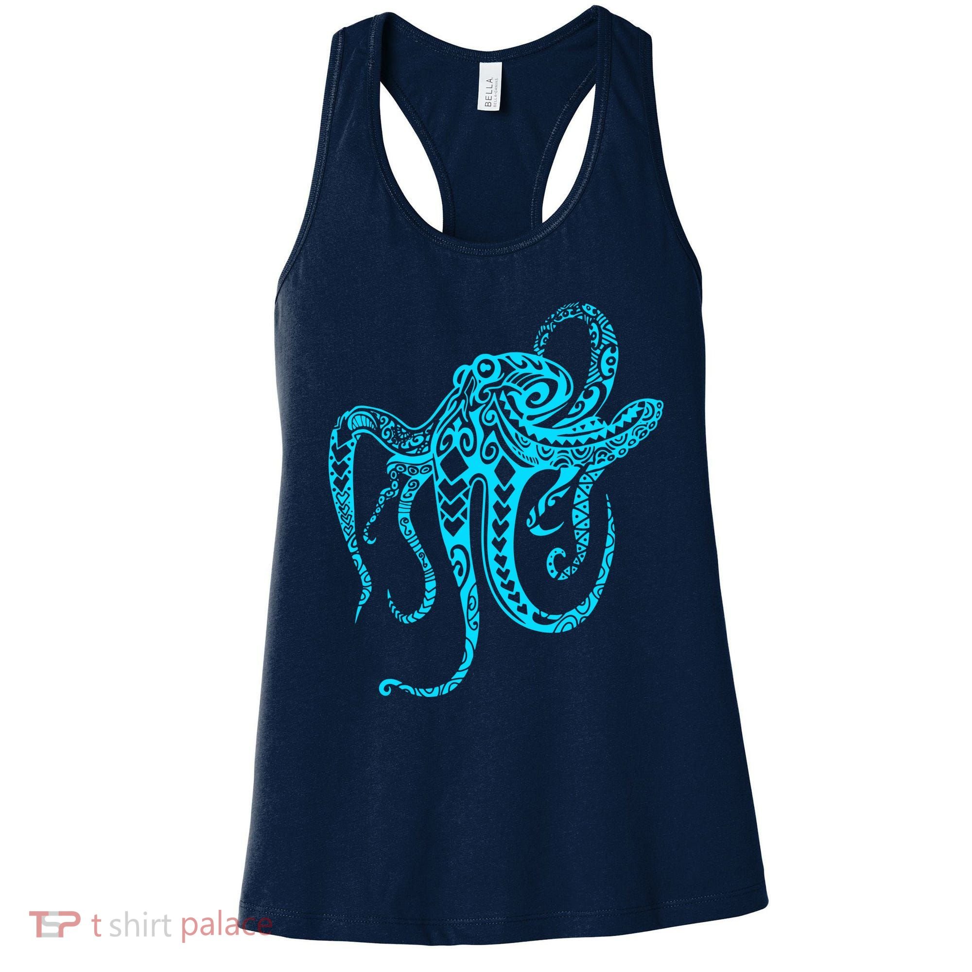 Tribal Octopus Women's Tank Top