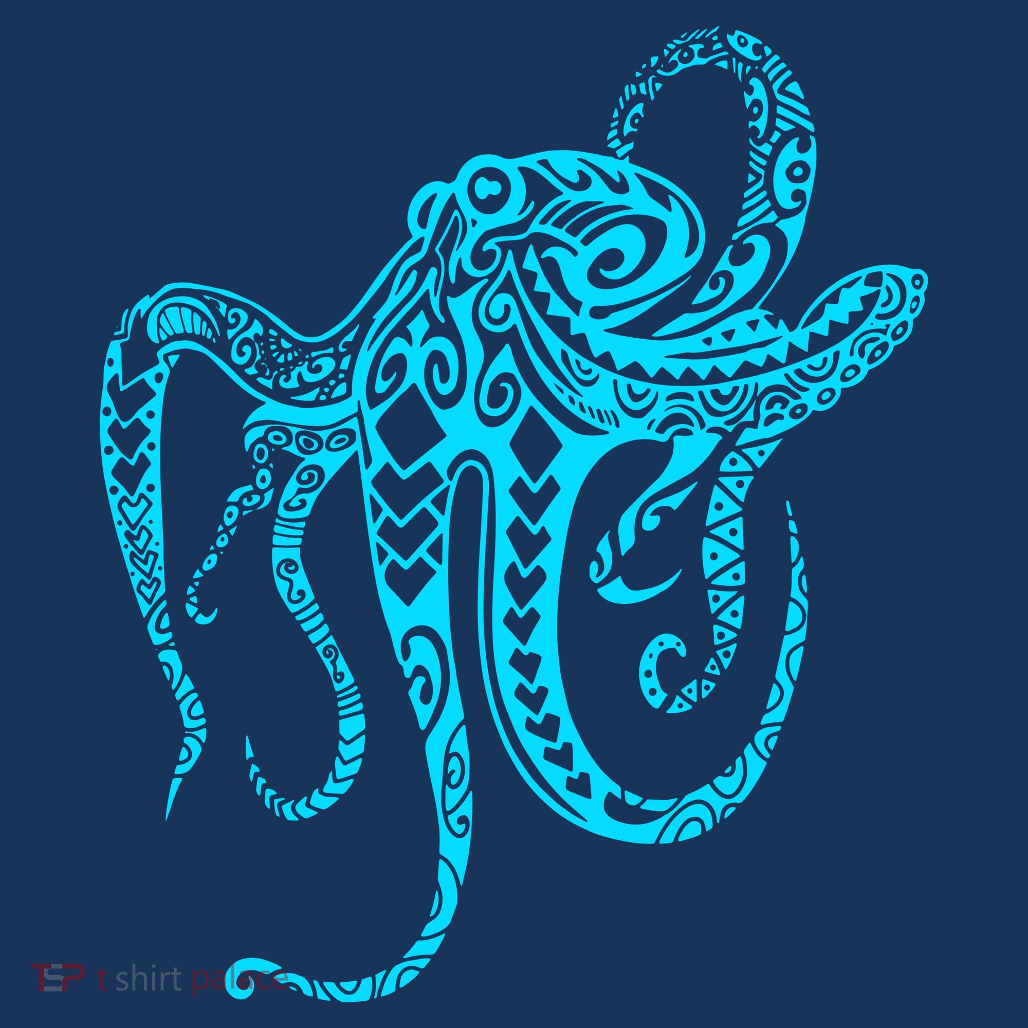 Tribal Octopus Women's Tank Top