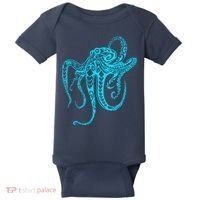 Tribal Octopus Baby Bodysuit thumb 0