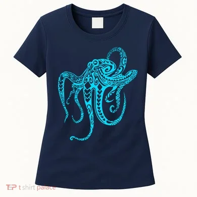 Tribal Octopus Women's T-Shirt