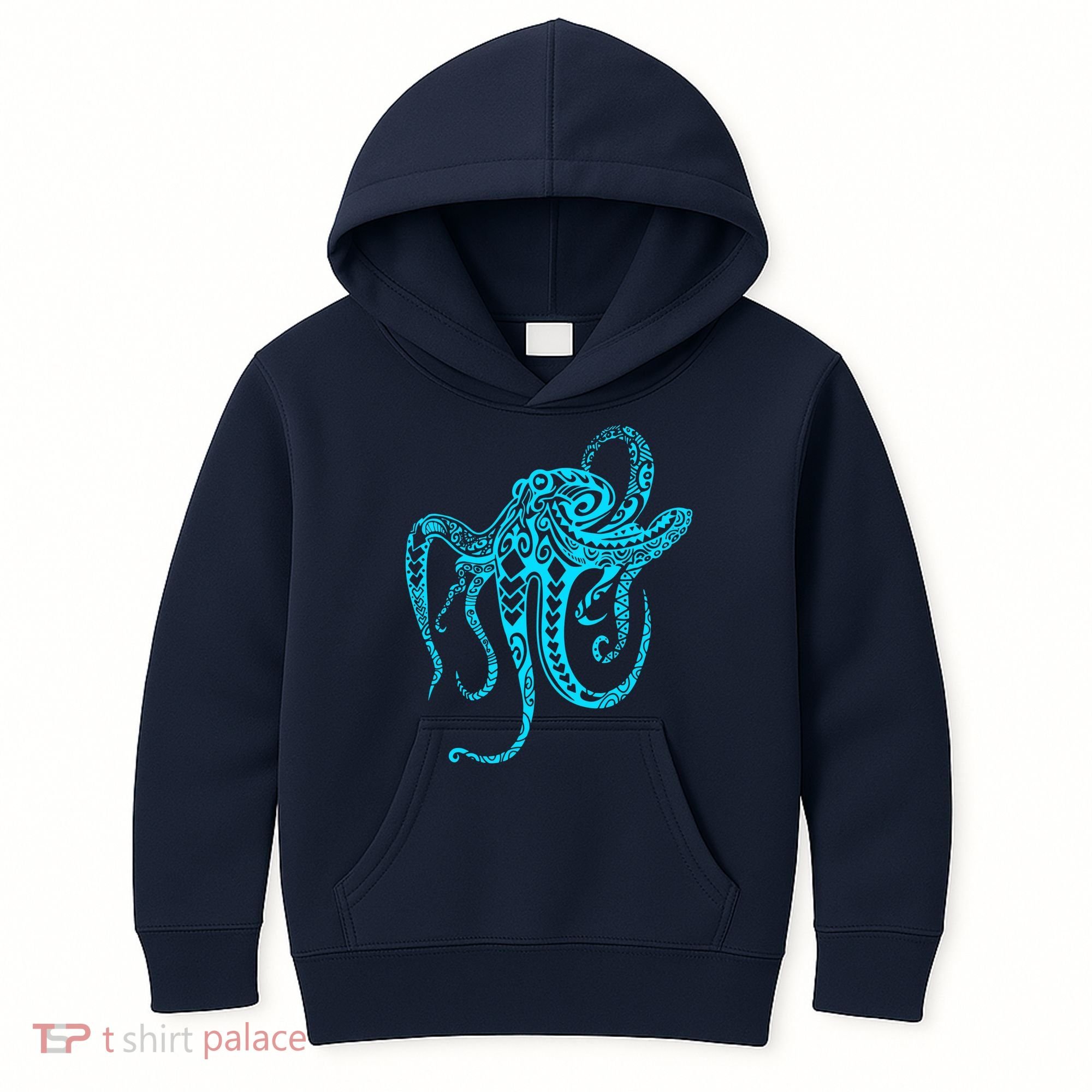 Tribal Octopus Kids Hoodie