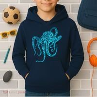 Tribal Octopus Kids Hoodie thumb 2