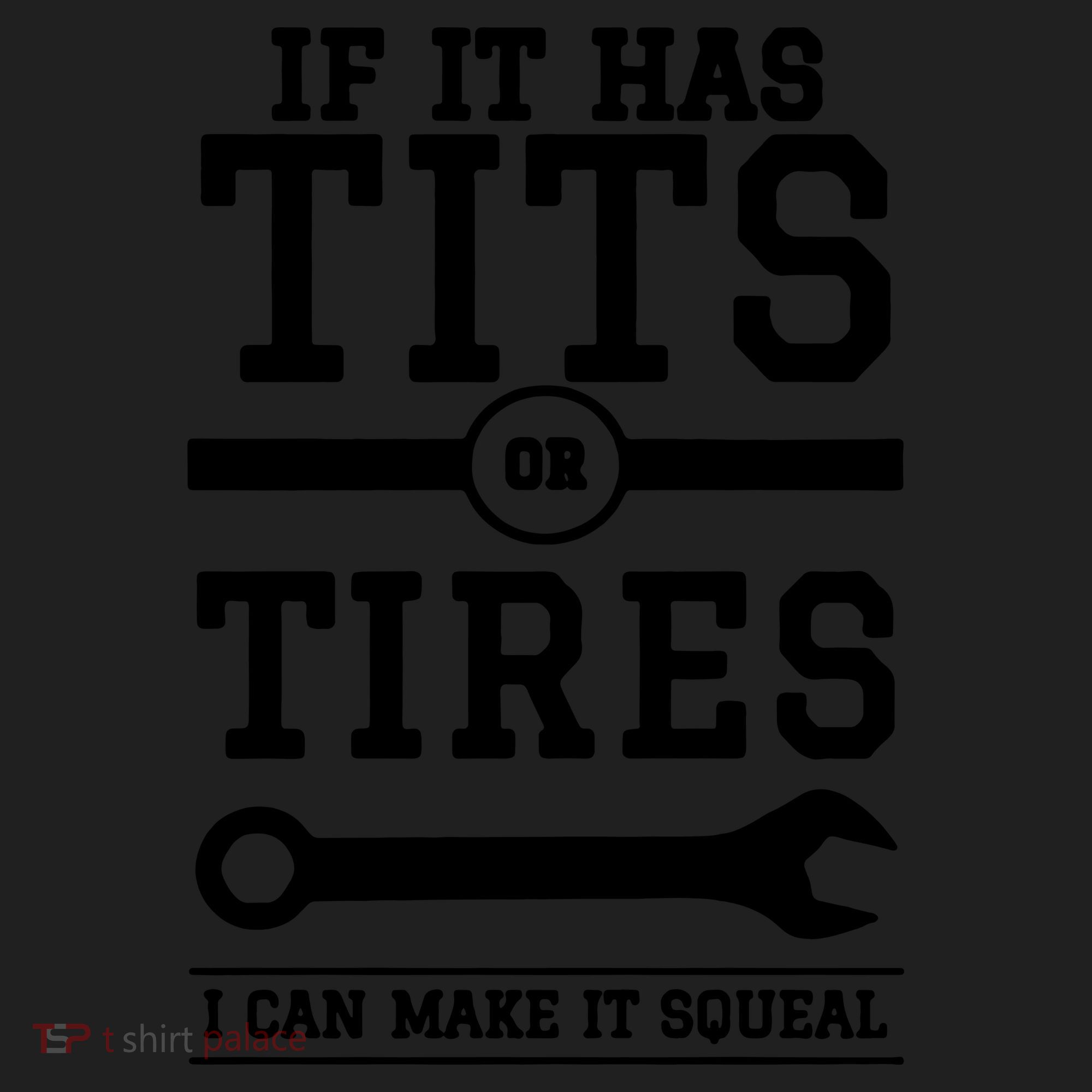 Tits Or Tires I Can Make It Squeal Women's Sweatshirt