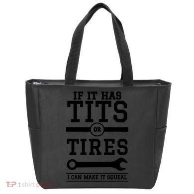 Tits Or Tires I Can Make It Squeal Tote Bag