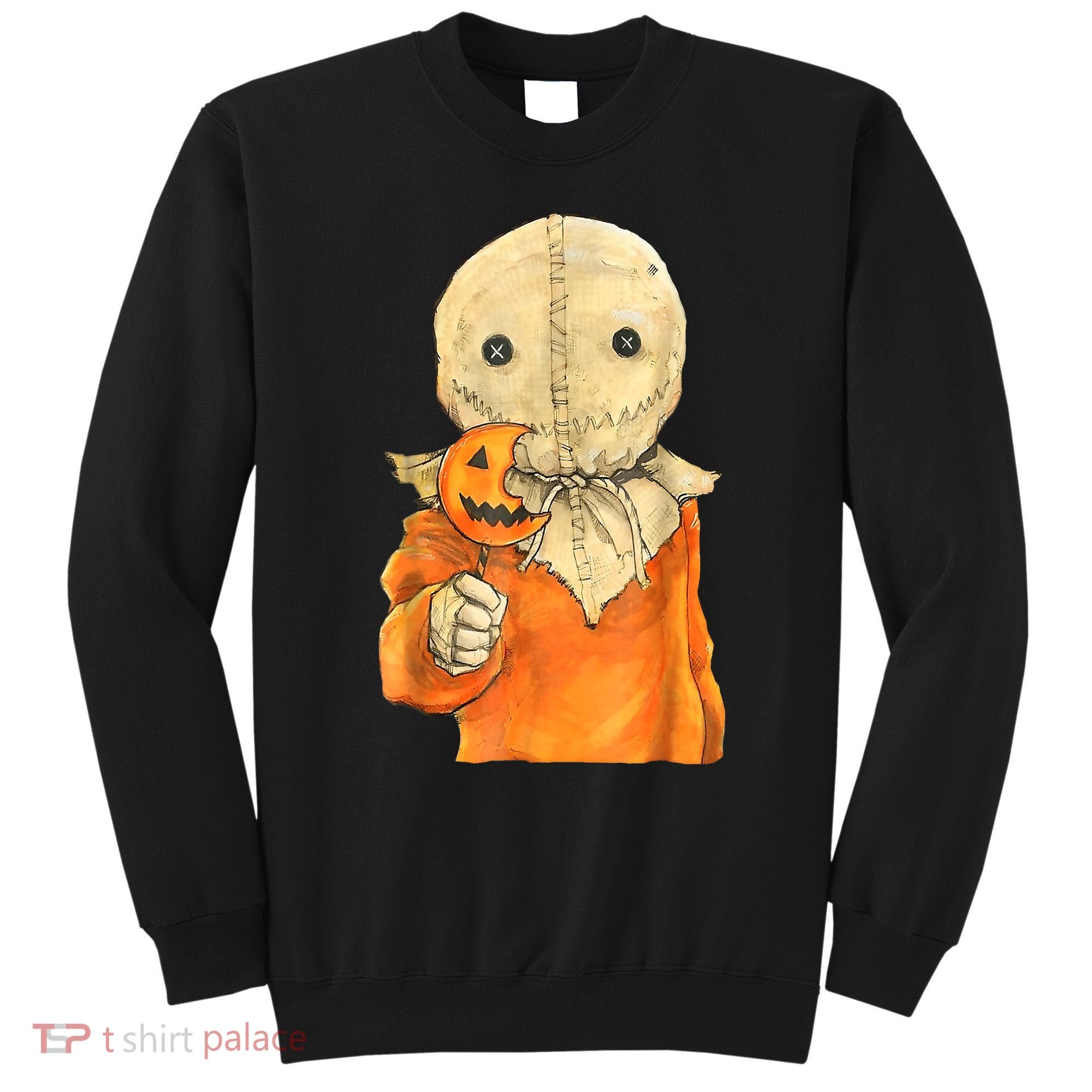 Trick Or Treat Funny Cute Sam Halloween Costume Sweatshirt