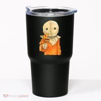 Trick Or Treat Funny Cute Sam Halloween Costume Tumbler thumb 0