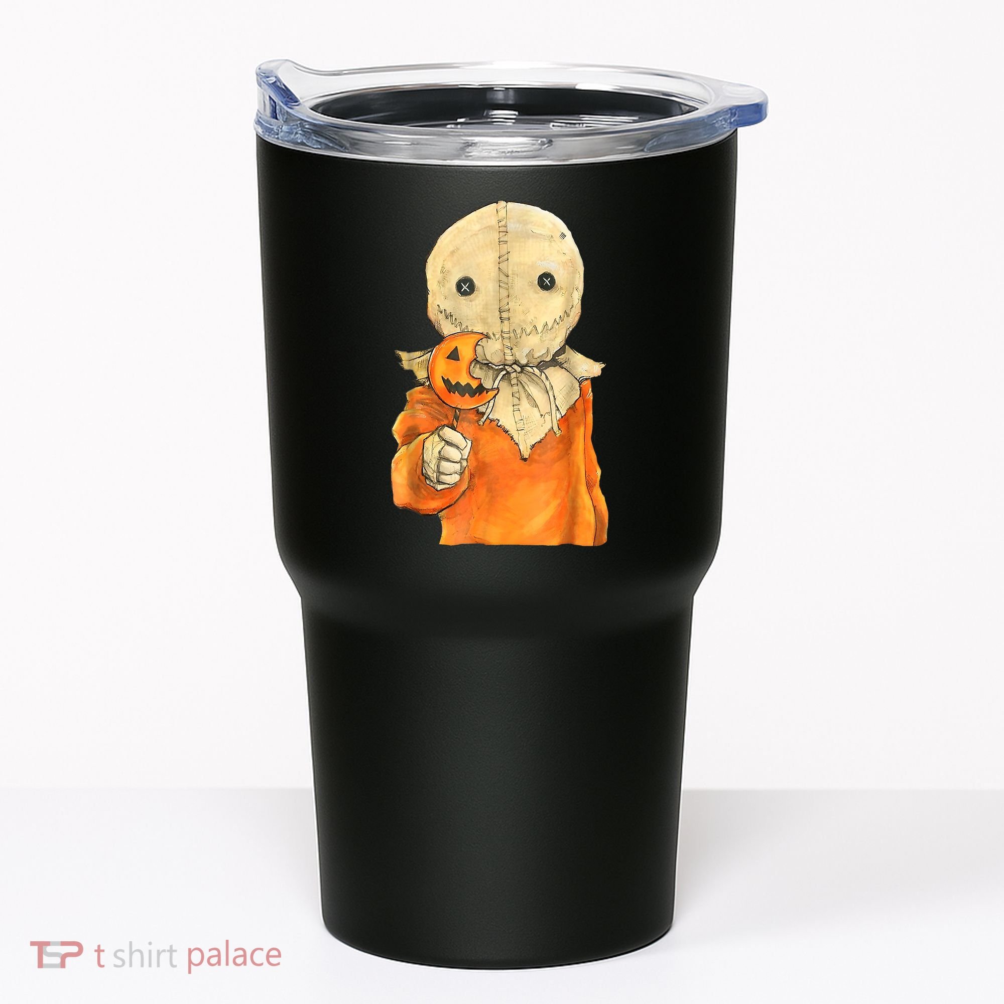 Trick Or Treat Funny Cute Sam Halloween Costume Tumbler