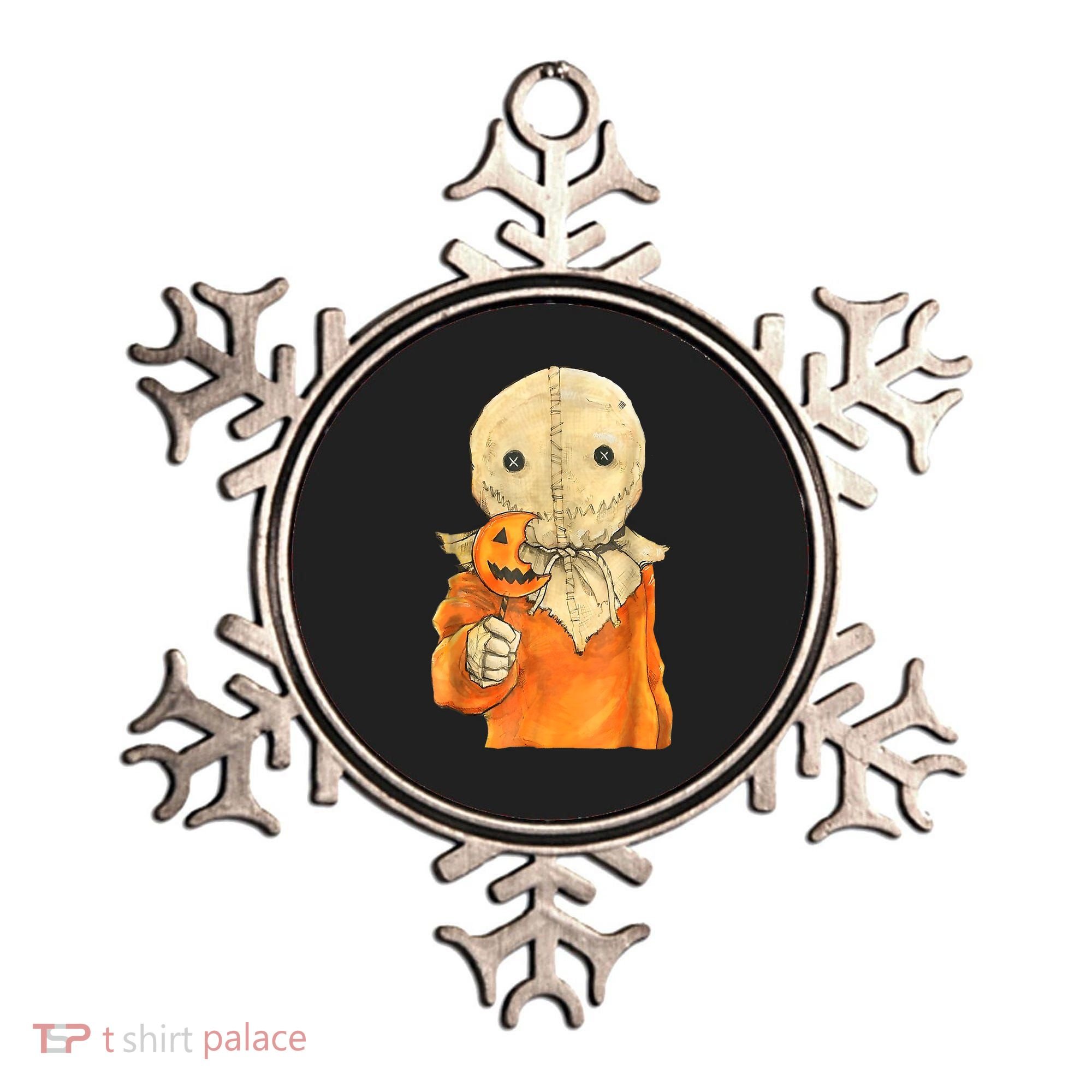 Trick Or Treat Funny Cute Sam Halloween Costume Ornament