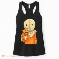Trick Or Treat Funny Cute Sam Halloween Costume Women's Tank Top thumb 0