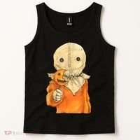 Trick Or Treat Funny Cute Sam Halloween Costume Tank Top thumb 2
