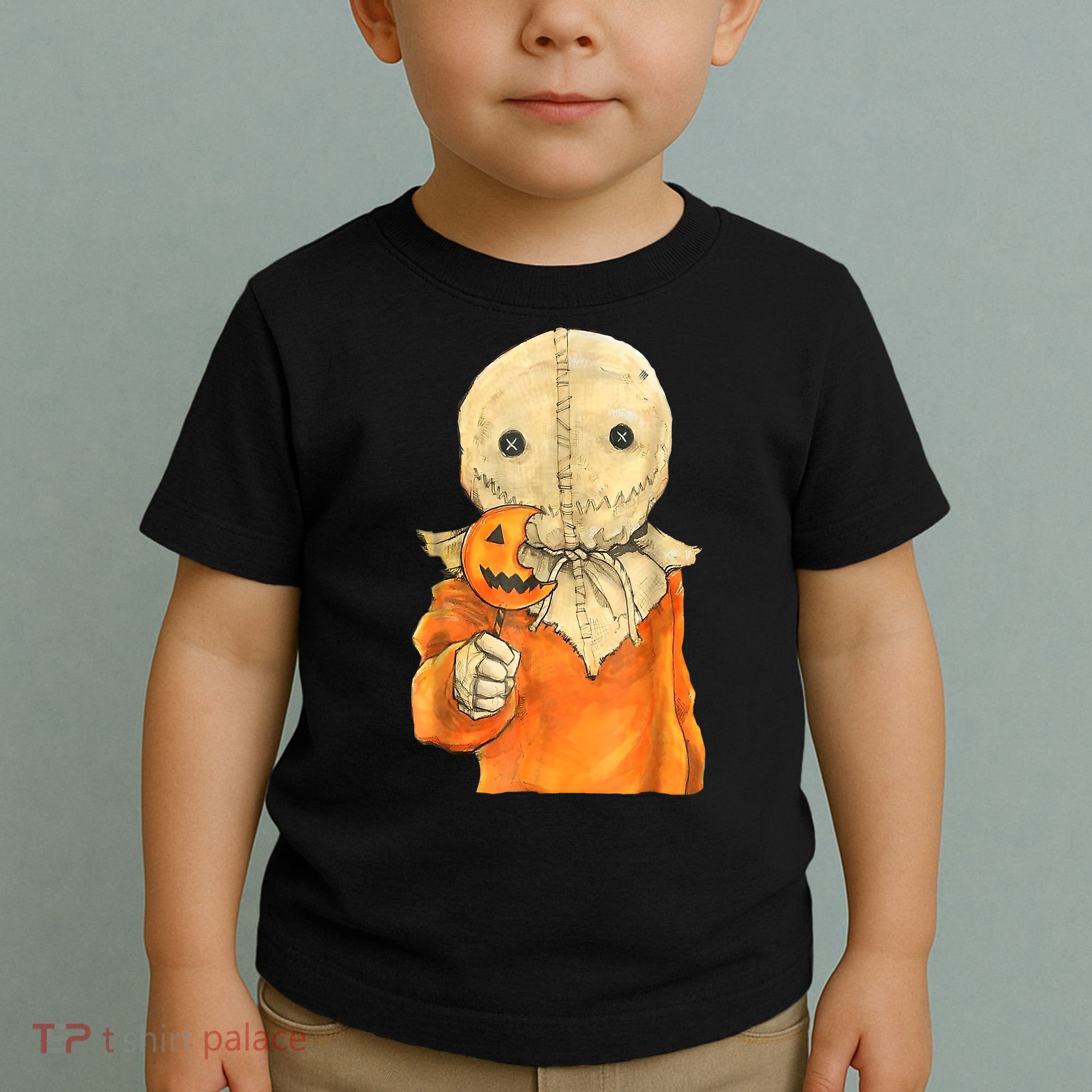 Trick Or Treat Funny Cute Sam Halloween Costume Toddler T-Shirt
