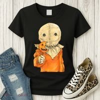 Trick Or Treat Funny Cute Sam Halloween Costume Women's T-Shirt thumb 3
