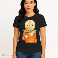 Trick Or Treat Funny Cute Sam Halloween Costume Women's T-Shirt thumb 4