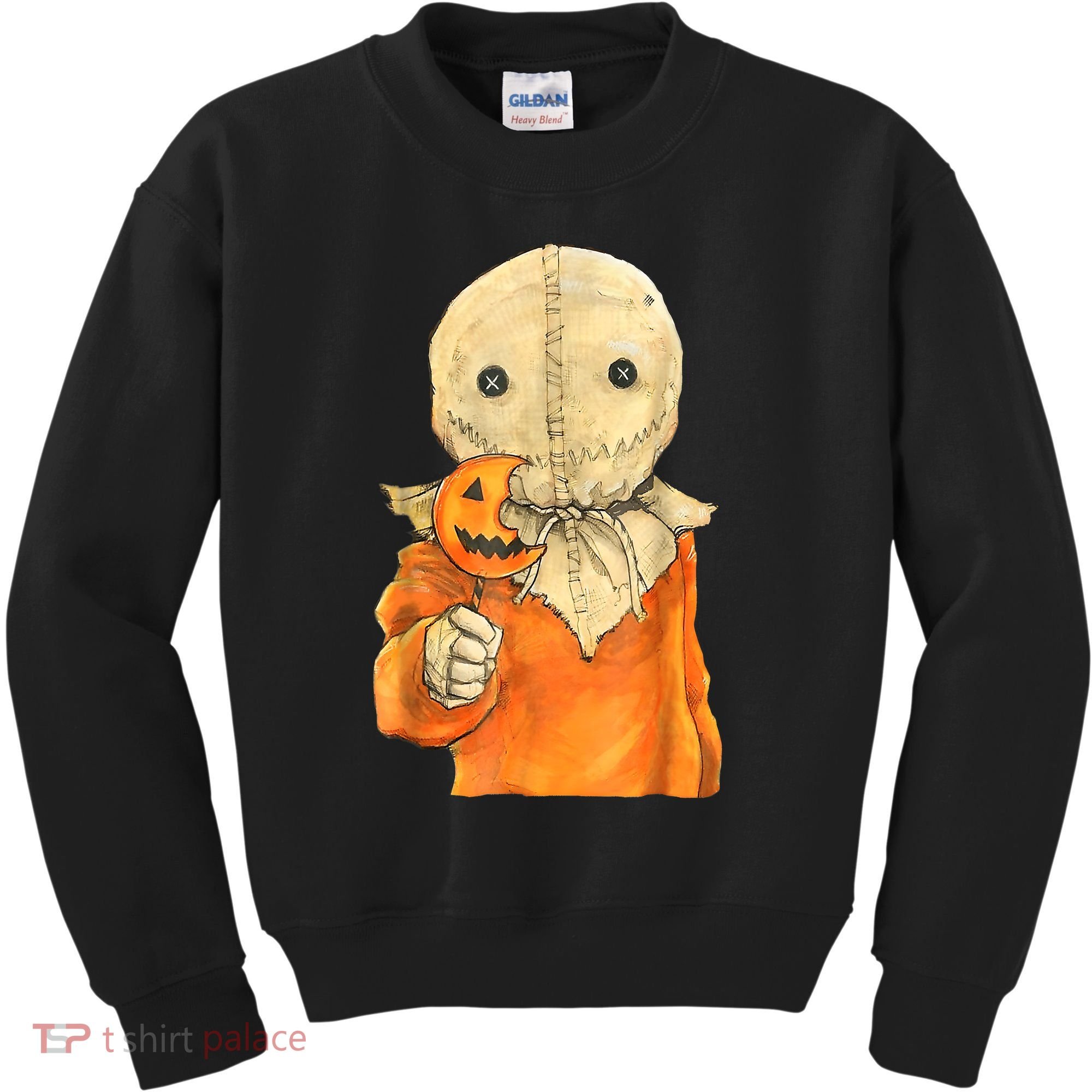 Trick Or Treat Funny Cute Sam Halloween Costume Kids Sweatshirt