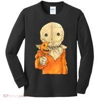 Trick Or Treat Funny Cute Sam Halloween Costume Kids Long Sleeve Shirt thumb 0