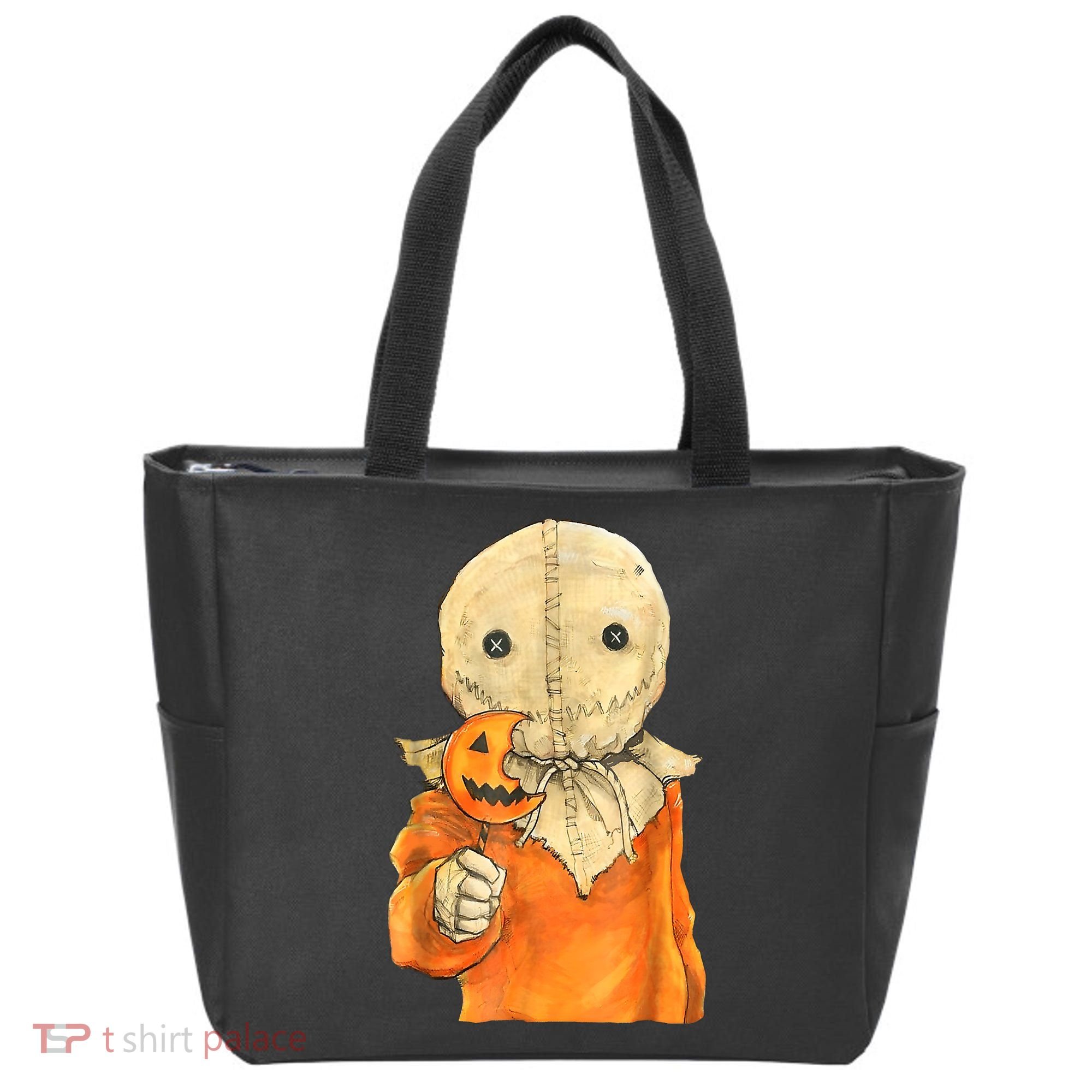 Trick Or Treat Funny Cute Sam Halloween Costume Tote Bag