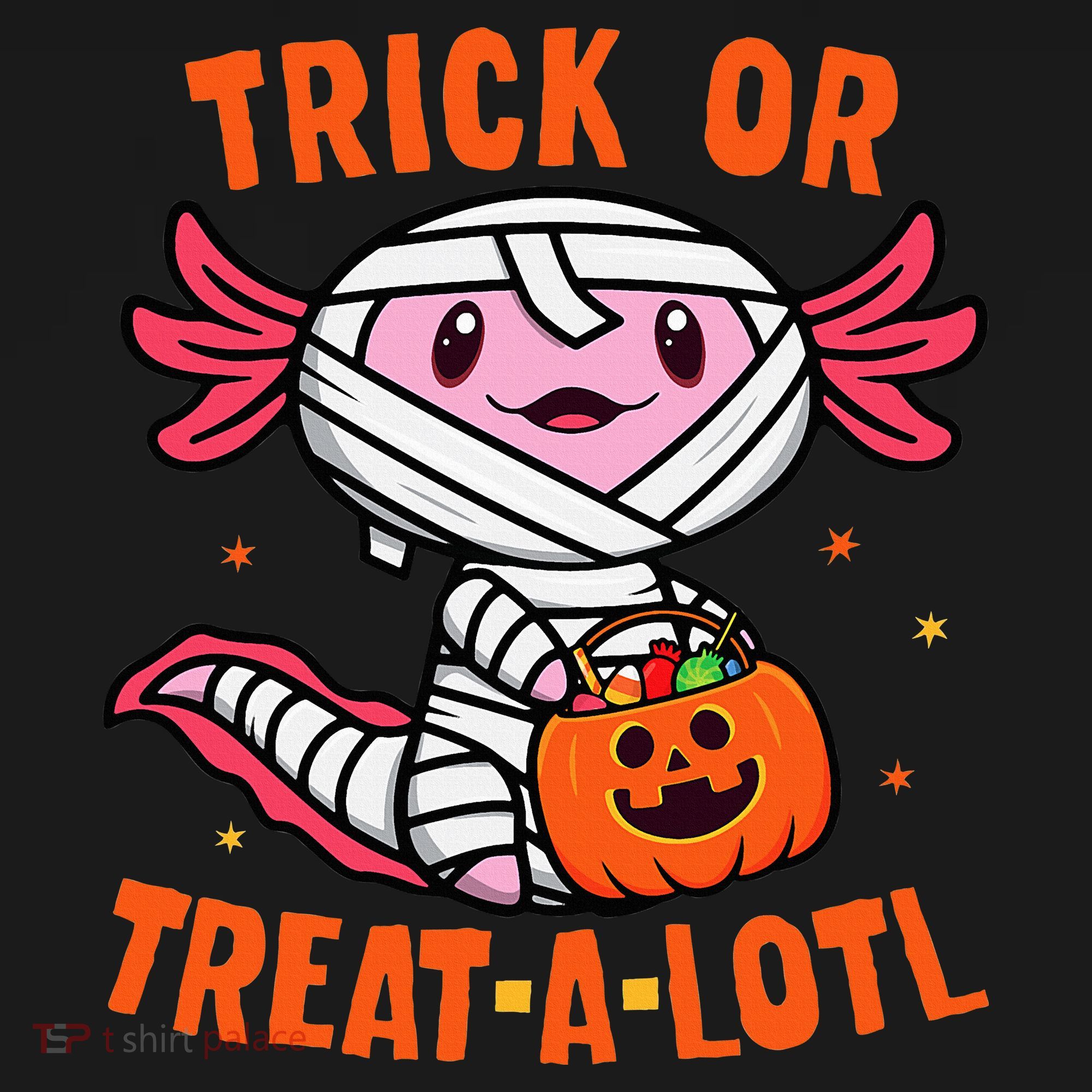 Trick or Treat A Lotl Axolotl Halloween Costume Women's Hoodie