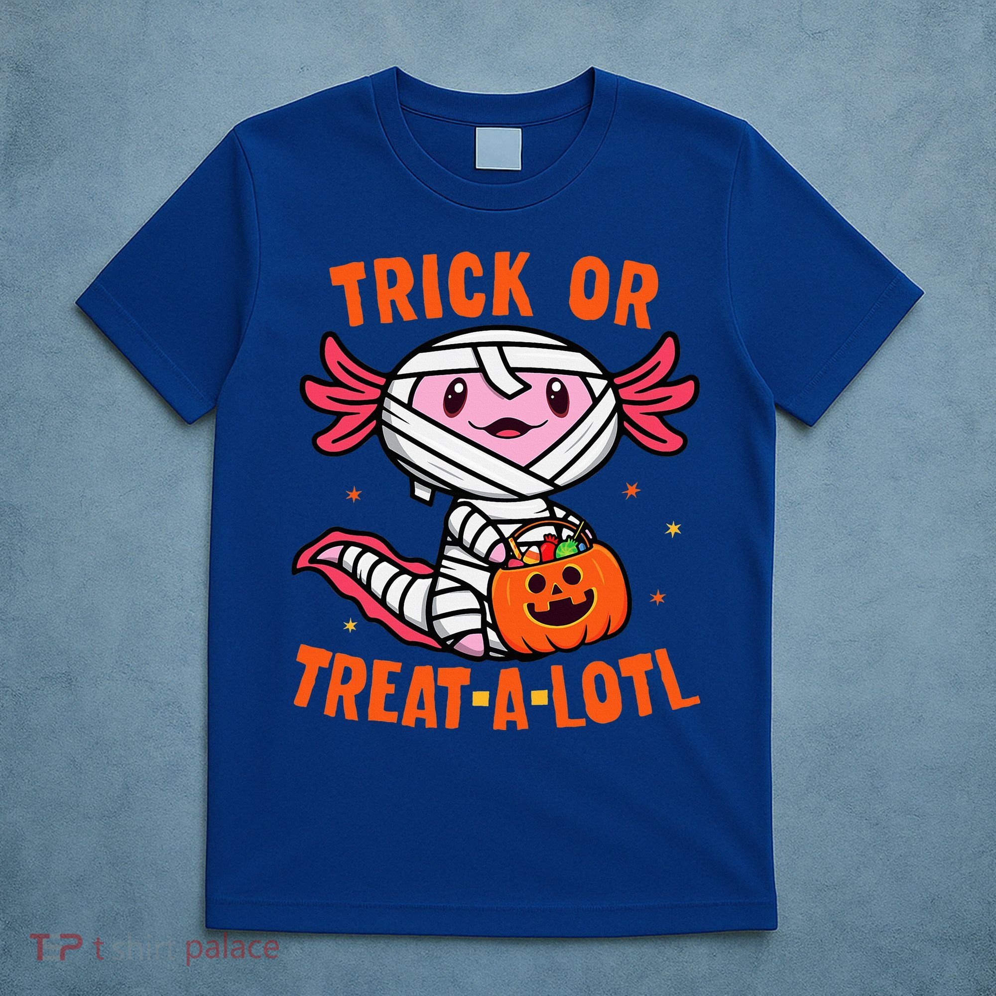 Trick or Treat A Lotl Axolotl Halloween Costume T-Shirt