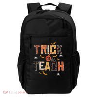 Trick Or Teach Retro Halloween Teacher Women Costume Backpack thumb 0