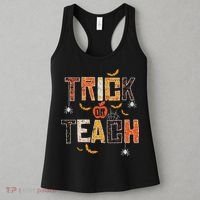 Trick Or Teach Retro Halloween Teacher Women Costume Women's Tank Top thumb 3