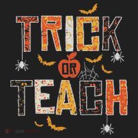 Trick Or Teach Retro Halloween Teacher Women Costume Hat thumb 2