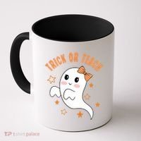 Trick Or Teach Cute Halloween Teacher Coffee Mug thumb 0