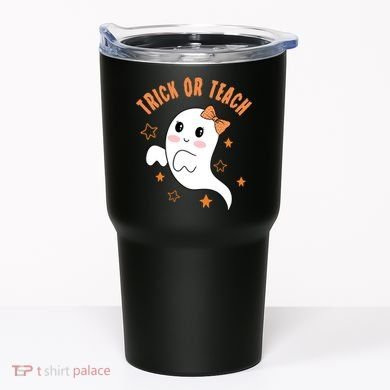 Trick Or Teach Cute Halloween Teacher Tumbler