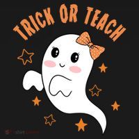 Trick Or Teach Cute Halloween Teacher Toddler Hoodie thumb 2