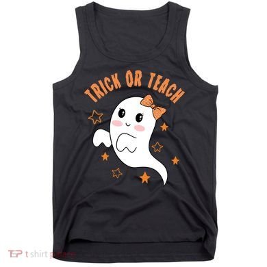 Trick Or Teach Cute Halloween Teacher Tank Top