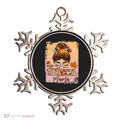 Thanksgiving One Thankful Mama Ornament