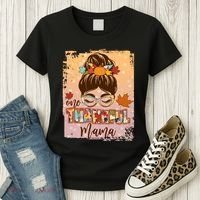 Thanksgiving One Thankful Mama Women's T-Shirt thumb 3