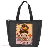 Thanksgiving One Thankful Mama Tote Bag thumb 0