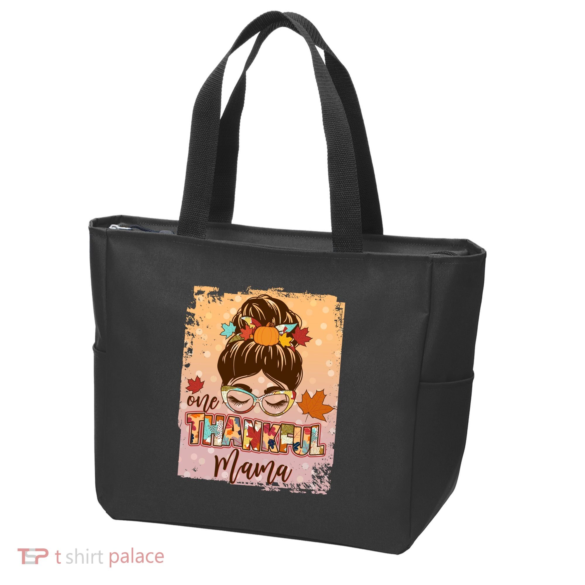 Thanksgiving One Thankful Mama Tote Bag