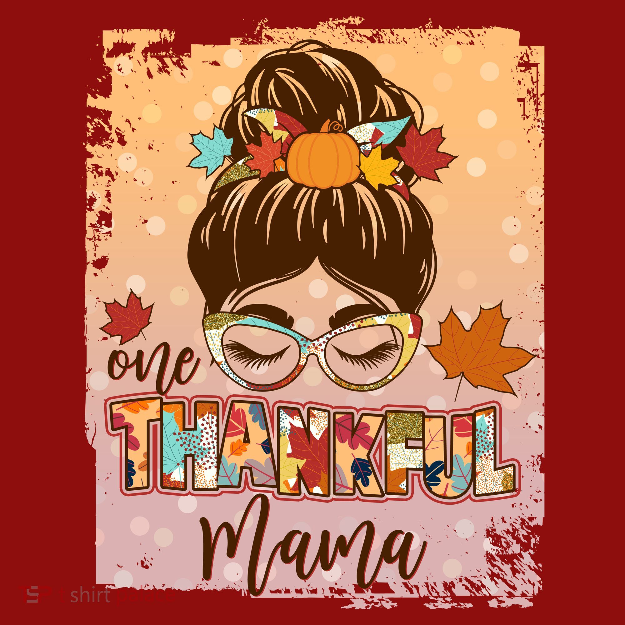 Thanksgiving One Thankful Mama Long Sleeve Shirt