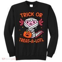 Trick Or Treat A Lotl Axolotl Halloween Costume Sweatshirt thumb 0