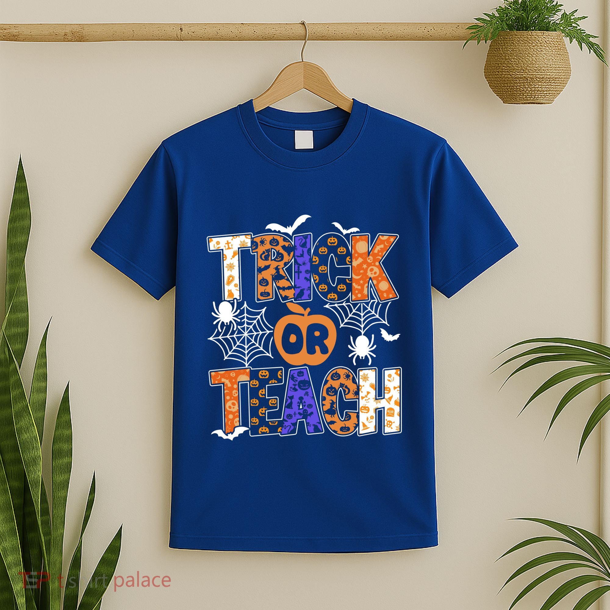 Trick Or Teach Halloween Cool Gift Funny For Teachers Gift T-Shirt