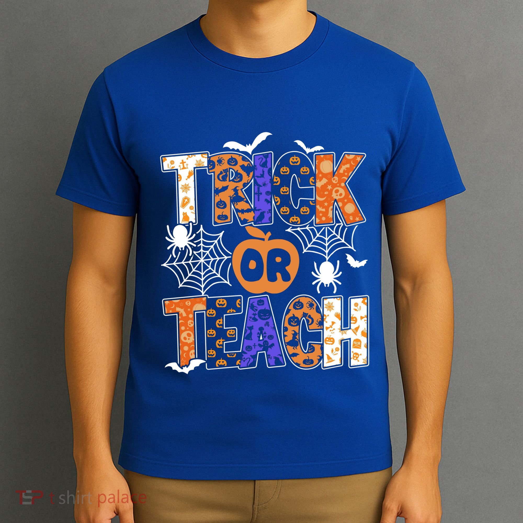 Trick Or Teach Halloween Cool Gift Funny For Teachers Gift T-Shirt
