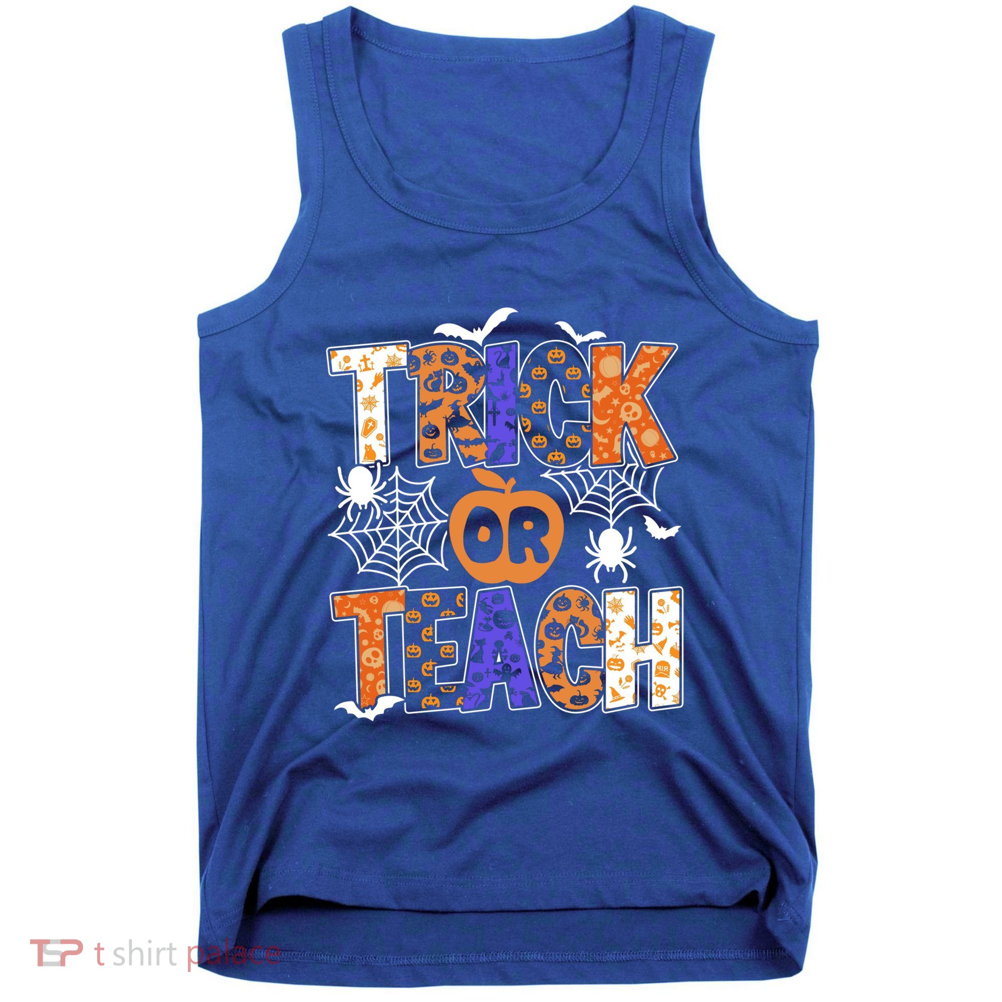 Trick Or Teach Halloween Cool Gift Funny For Teachers Gift Tank Top