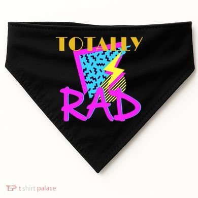 Totally Rad Retro 90's USA-Made Doggie Bandana