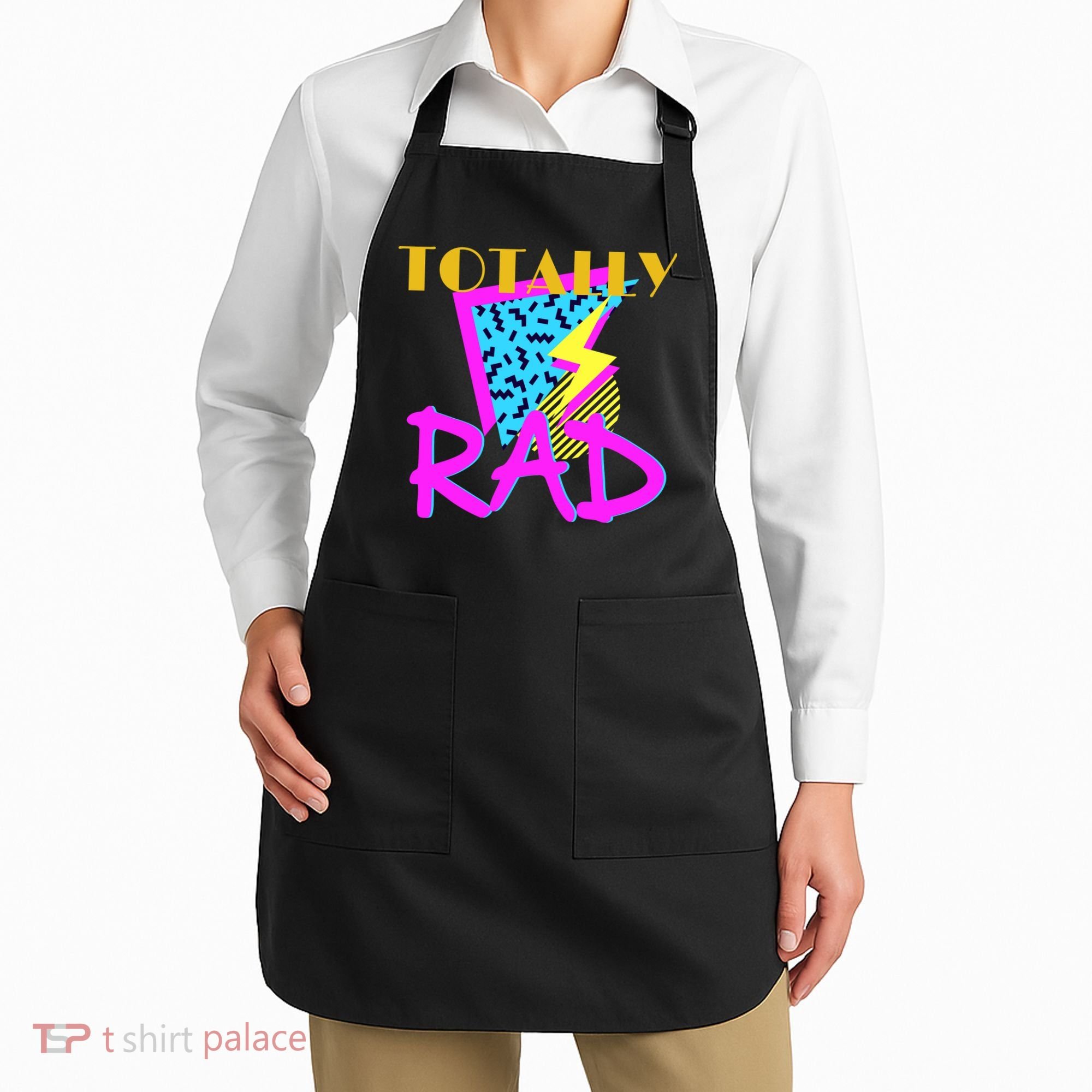 Totally Rad Retro 90's Apron
