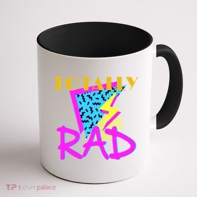 Totally Rad Retro 90's Coffee Mug back