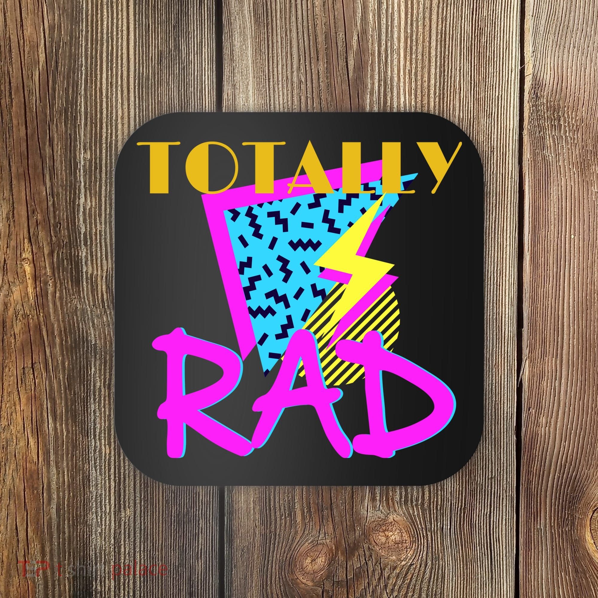 Totally Rad Retro 90's Coaster